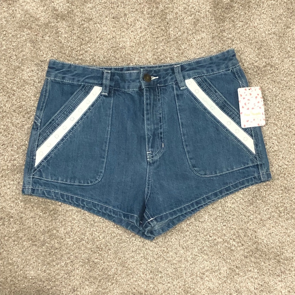 Free People Jean Shorts